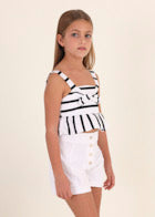 Pantalone corto crepe - 6235