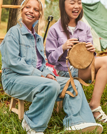 Pantalone lungo jeans wide leg - 6538