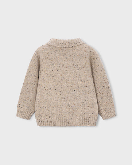 Felpa aperta tricot s/cappucc - 4301