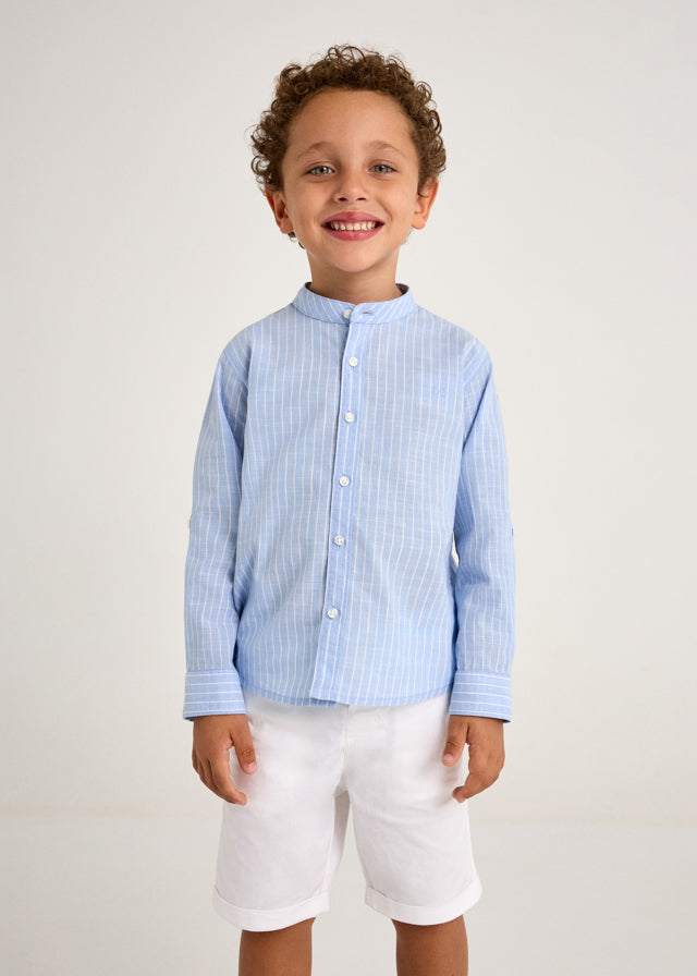 Completo bermuda camicia m/l c/co - 3230