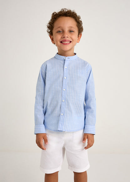 Completo bermuda camicia m/l c/co - 3230