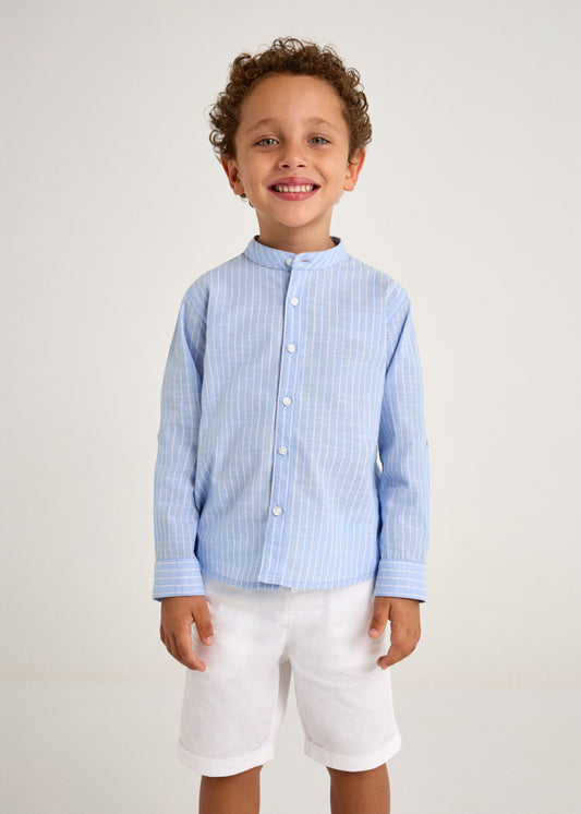 Completo bermuda camicia m/l c/co - 3230