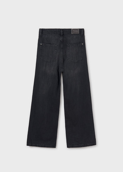 Pantalone lungo jeans wide leg - 6538