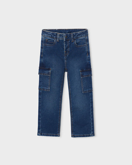 Pantalone soft denim cargo - 4510