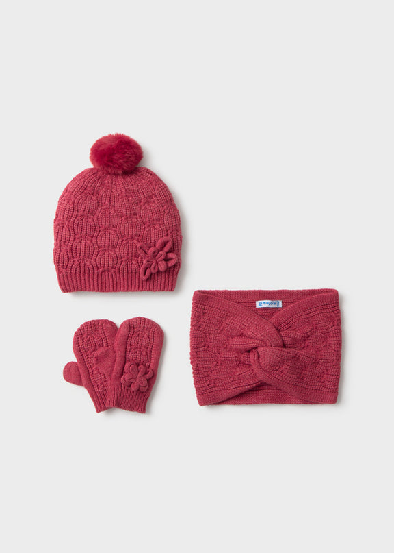 Compl. cappello guanti tricot - 10258