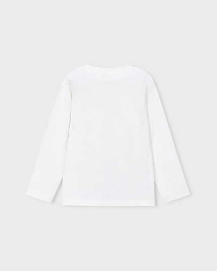 Maglietta m/l print orso ski - 4024