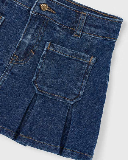 Gonna Denim Pieghe - 4901