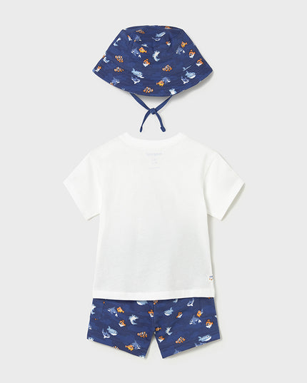 Compl. punto print con cappel - 1667N