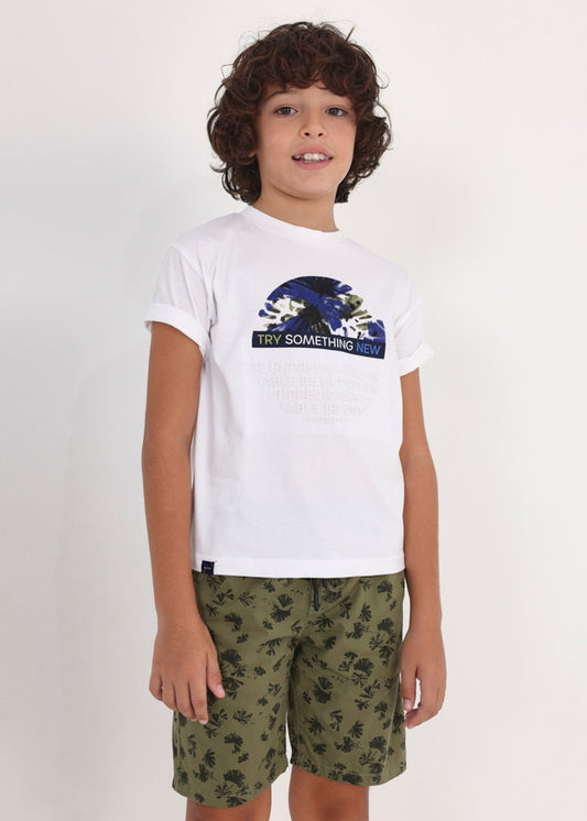 Bermuda jogger stampato - 6262