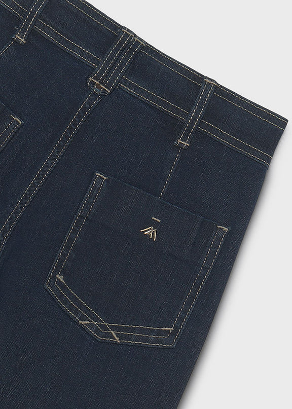 Pantalone denim wide leg - 7503
