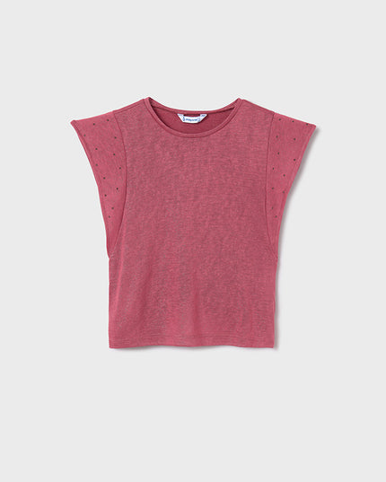 Maglia canotta borchiata - 6019