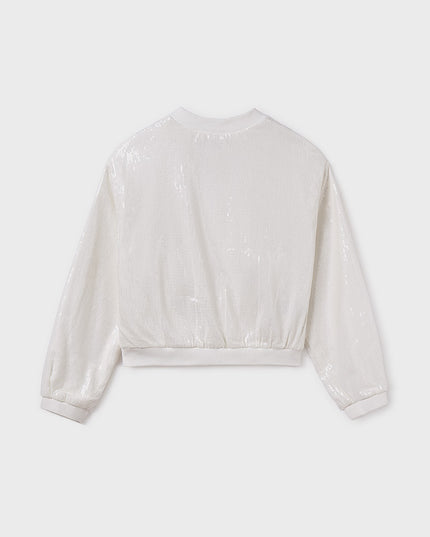 Giacca bomber lustrini - 6403