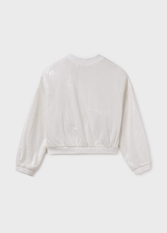 Giacca bomber lustrini - 6403
