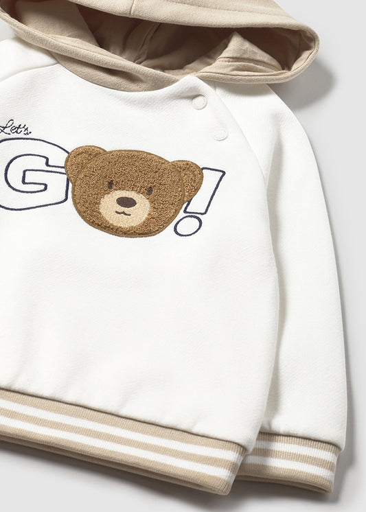 Pullover con cappuccio - 2414