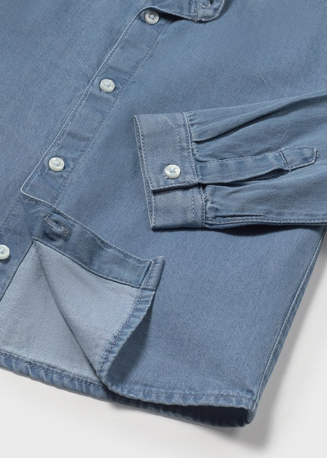 Camicia m/c denim - 1118