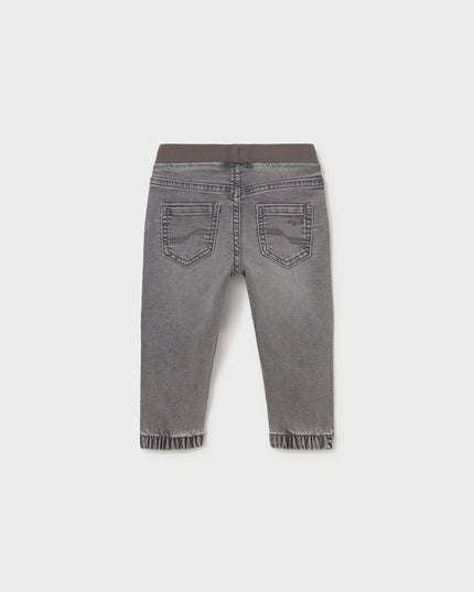 Pantalone soft denim jogger - 2543G