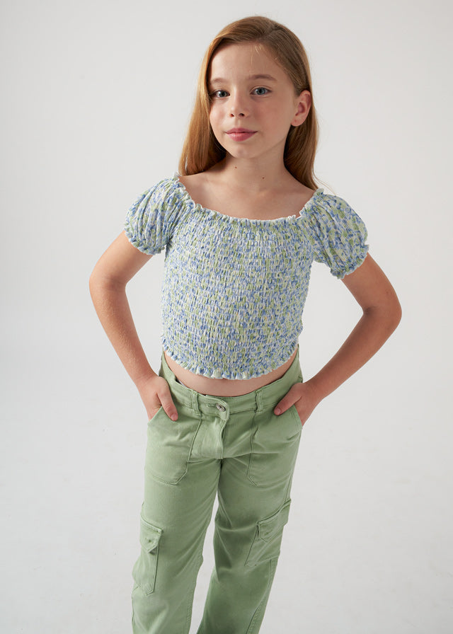 Blusa nido d'ape - 6104