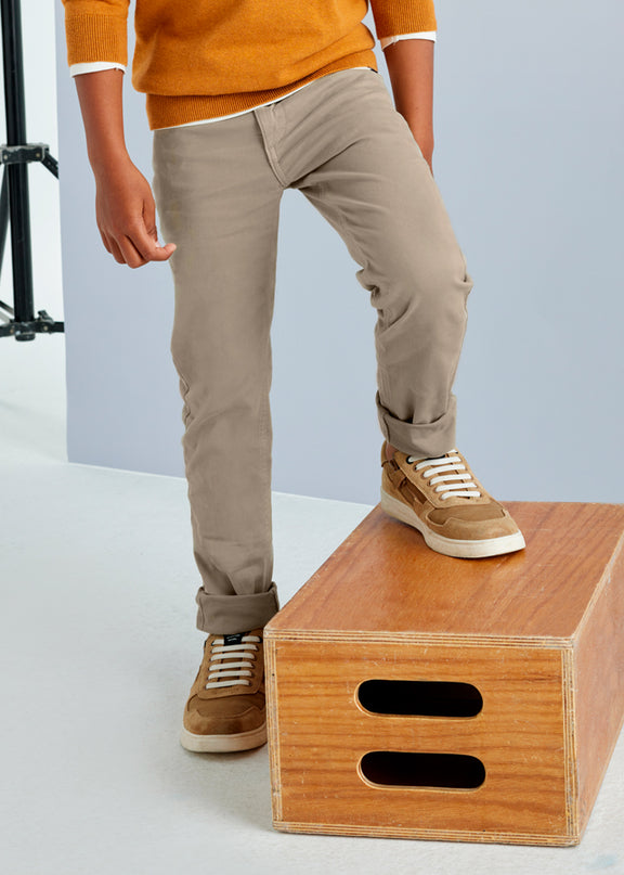 Pantalone 5 tasche slim fit basico - 582