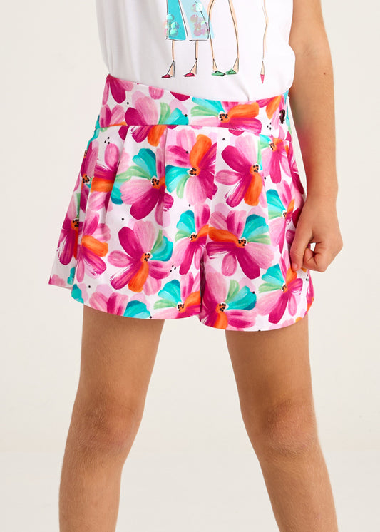 Gonna pantalone stampato - 3905