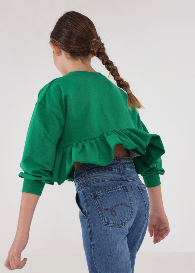 Pantalone cropped denim slouch - 6584