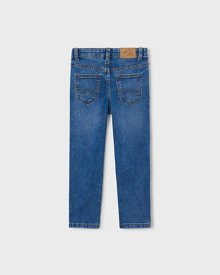 Pantalone soft denim 5 tasche - 4516