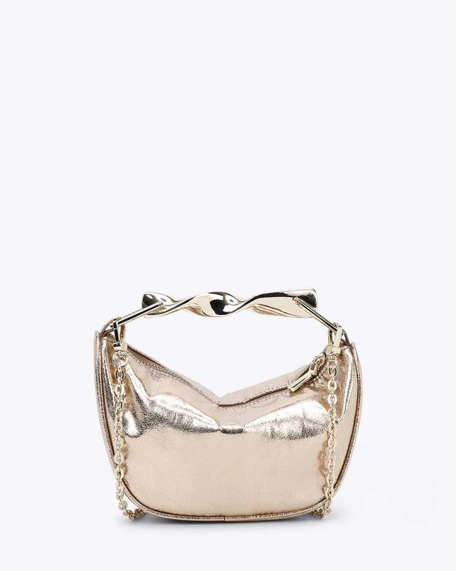 Pochette Donna AXEL Accessories - Champagne e Nero