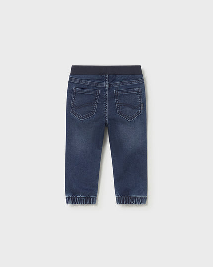 Pantalone soft denim jogger - 1520