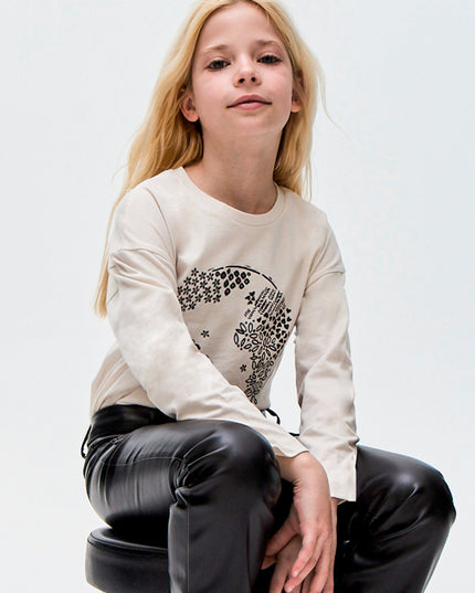 Maglietta m/l grafica - 7056