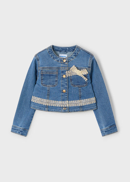 Giacca denim quipur - 3406