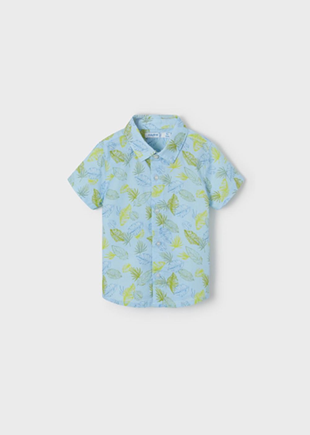 Camicia m/c stampa grande - 1115B
