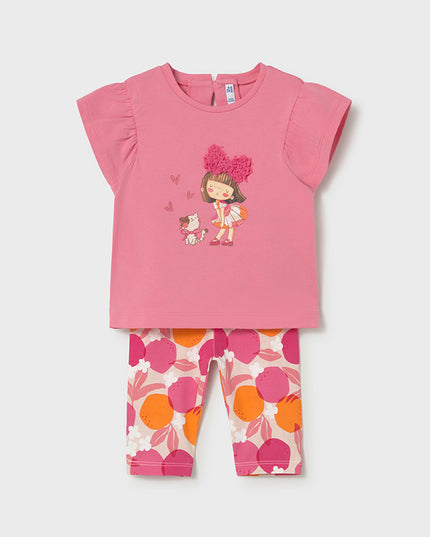 Comp.leggings stampato - 1751