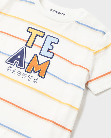 Maglietta m/c righe - 1019