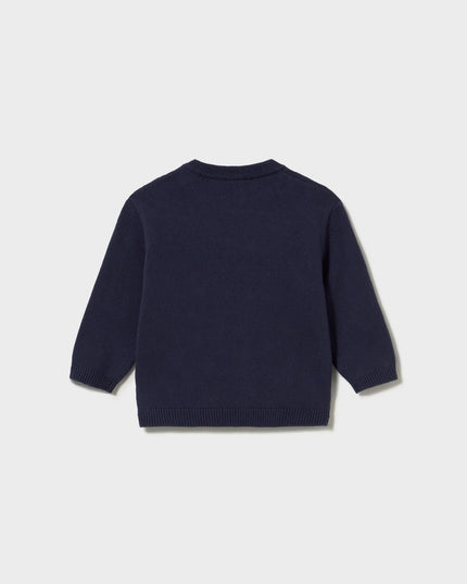 Maglione intarsi personaggi - 2377B
