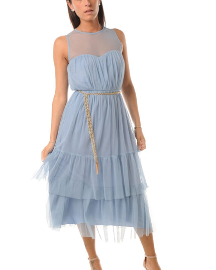 ABITO MIDI IN TULLE - LOK16309