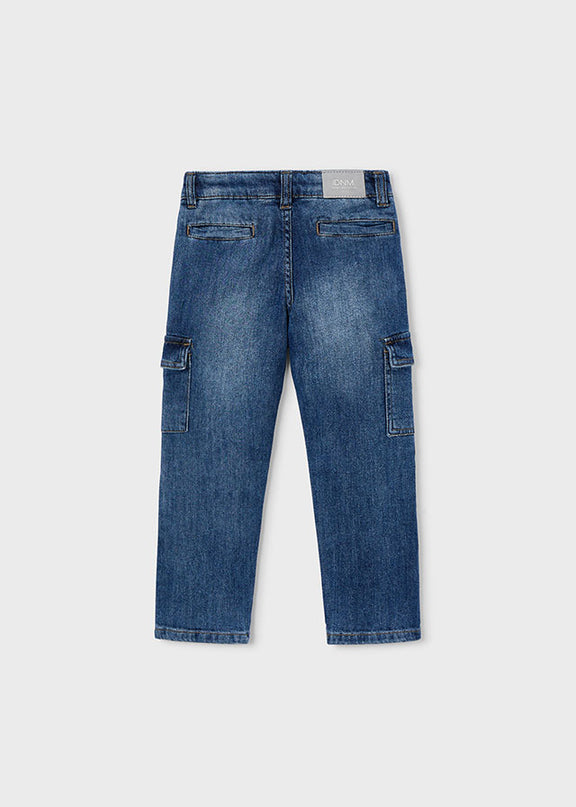 Pantalone denim cargo - 3578