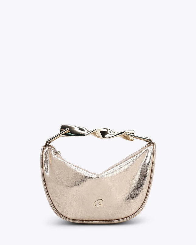 Pochette Donna AXEL Accessories - Champagne e Nero
