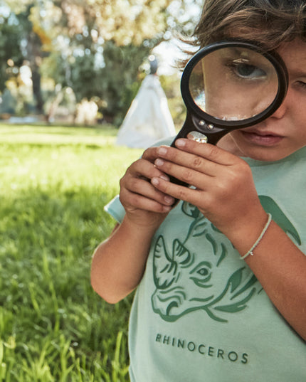 Maglietta m/c embossed rhino - 3042