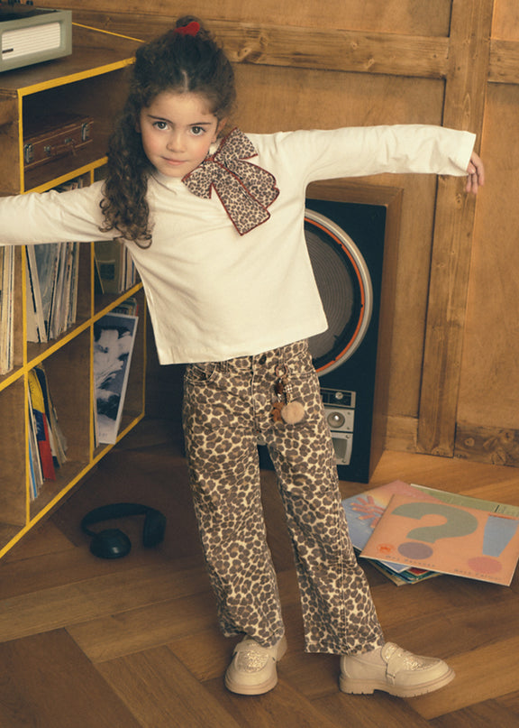 Pantalon largo sarga fantasia - 4519