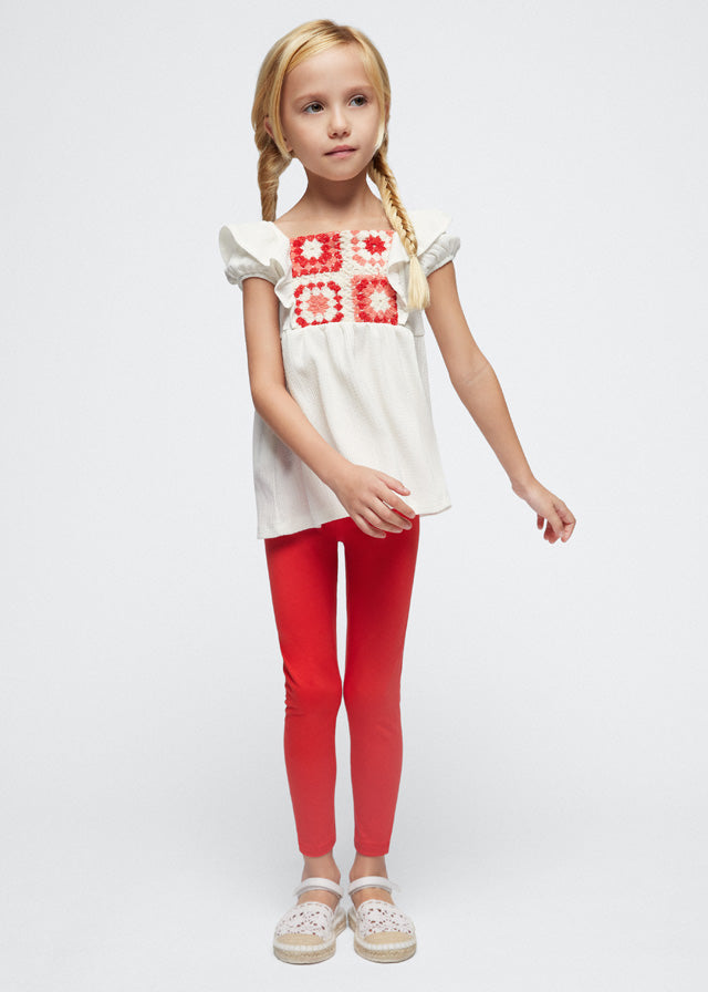 Completo leggings crochet - 3705B