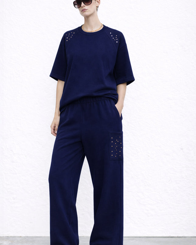 Pantalone Donna Blu LOKITA - Primavera Estate