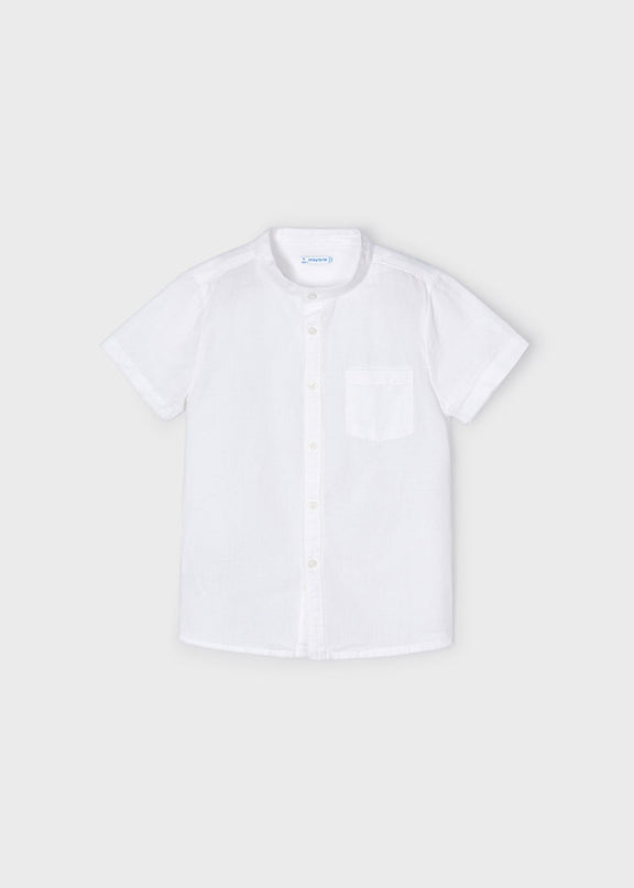 Camicia manica corta coreana lino - 3161