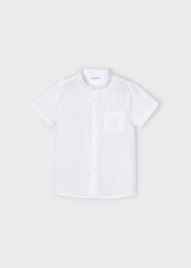 Camicia manica corta coreana lino - 3161