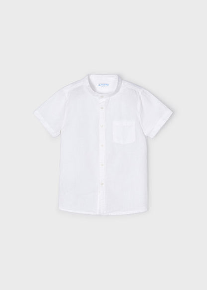 Camicia manica corta coreana lino - 3161