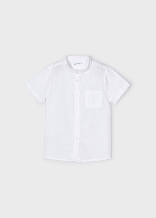 Camicia manica corta coreana lino - 3161