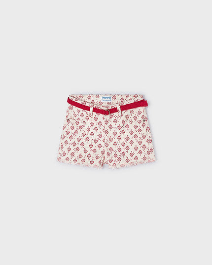 Pantalone corto cotone stampato - 3255