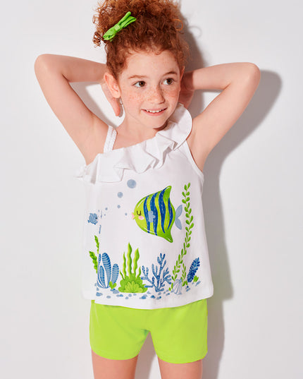 Completo short asimmetrico - 3218