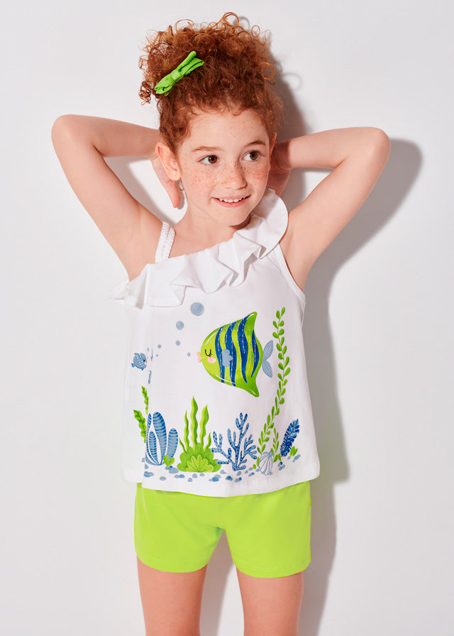 Completo short asimmetrico - 3218