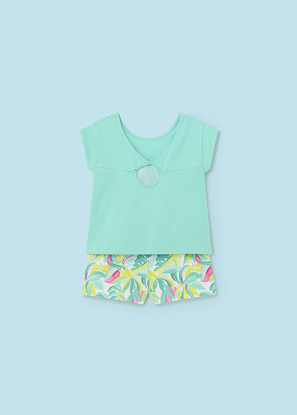 Completo short stampato - 1231