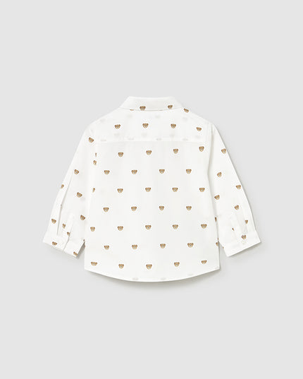 Camicia m/l stampata - 2107