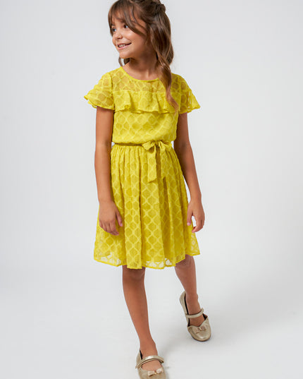 Vestito garza fantasia - 6948